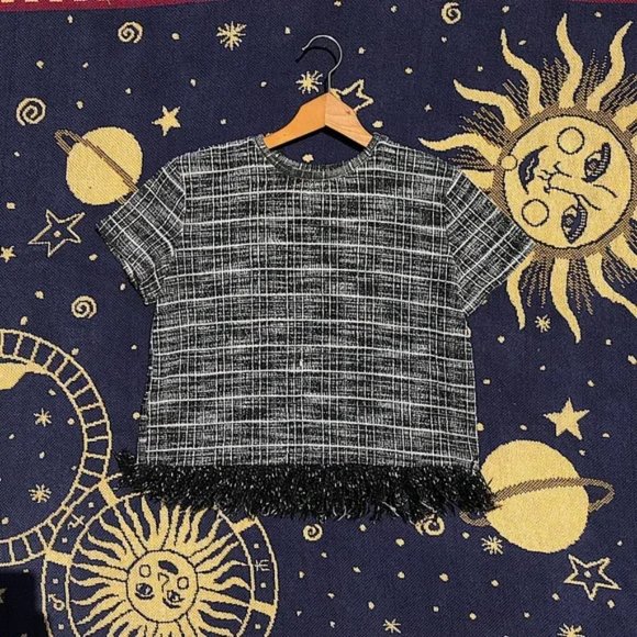 Zara tweed 2 piece set size M - Picture 4 of 8